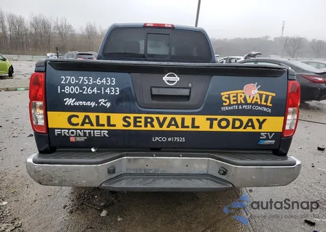 2017 Nissan Frontier Sv z USA, uszkodzony, nr VIN 1N6DD0CU8HN751315